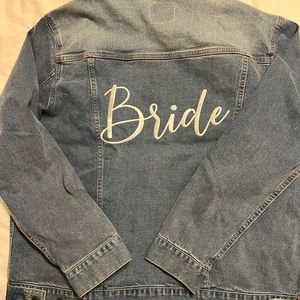 CUSTOM BRIDE JEAN JACKET